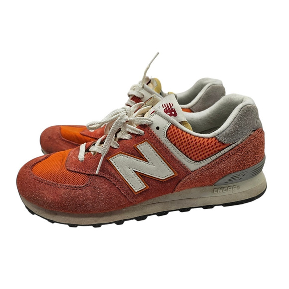 New Balance 574 U574RCB Mens Sz 10.5 Gulf Red Sea Salt Sneakers Shoe main image 6
